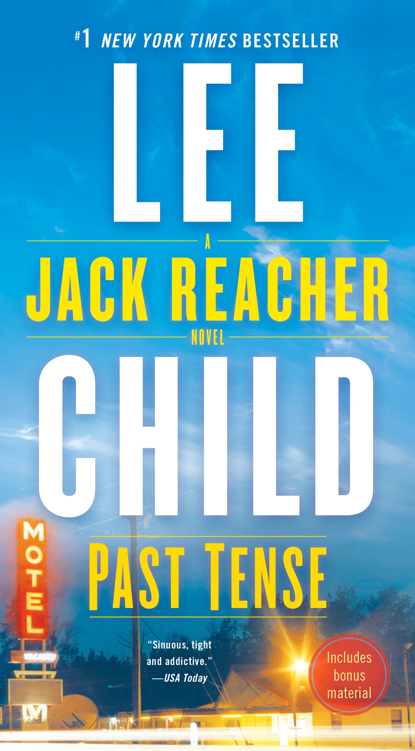 Book cover of Past Tense by Lee Child