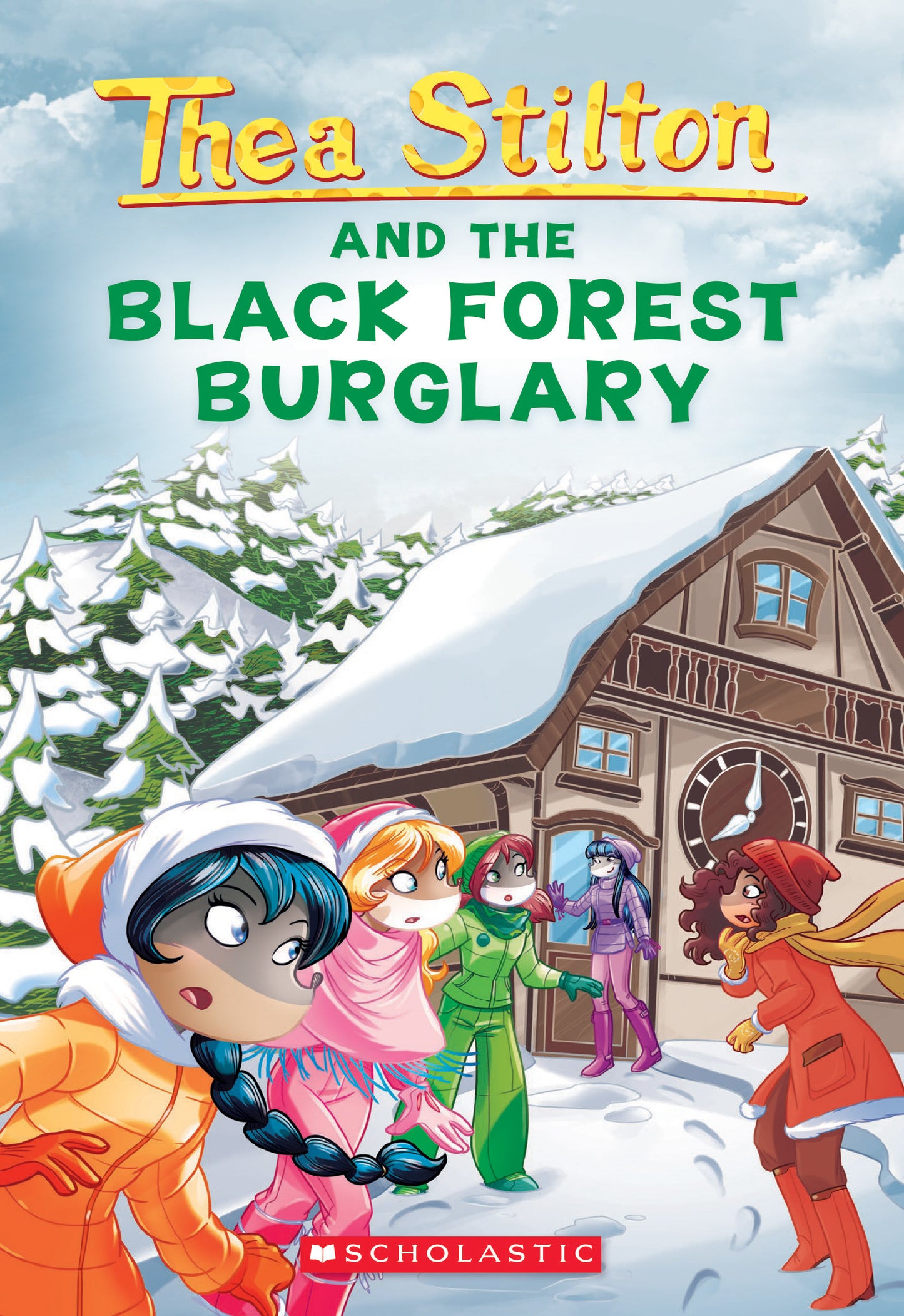 Book cover of Thea Stilton And The Black Forest Burglary by Thea Stilton