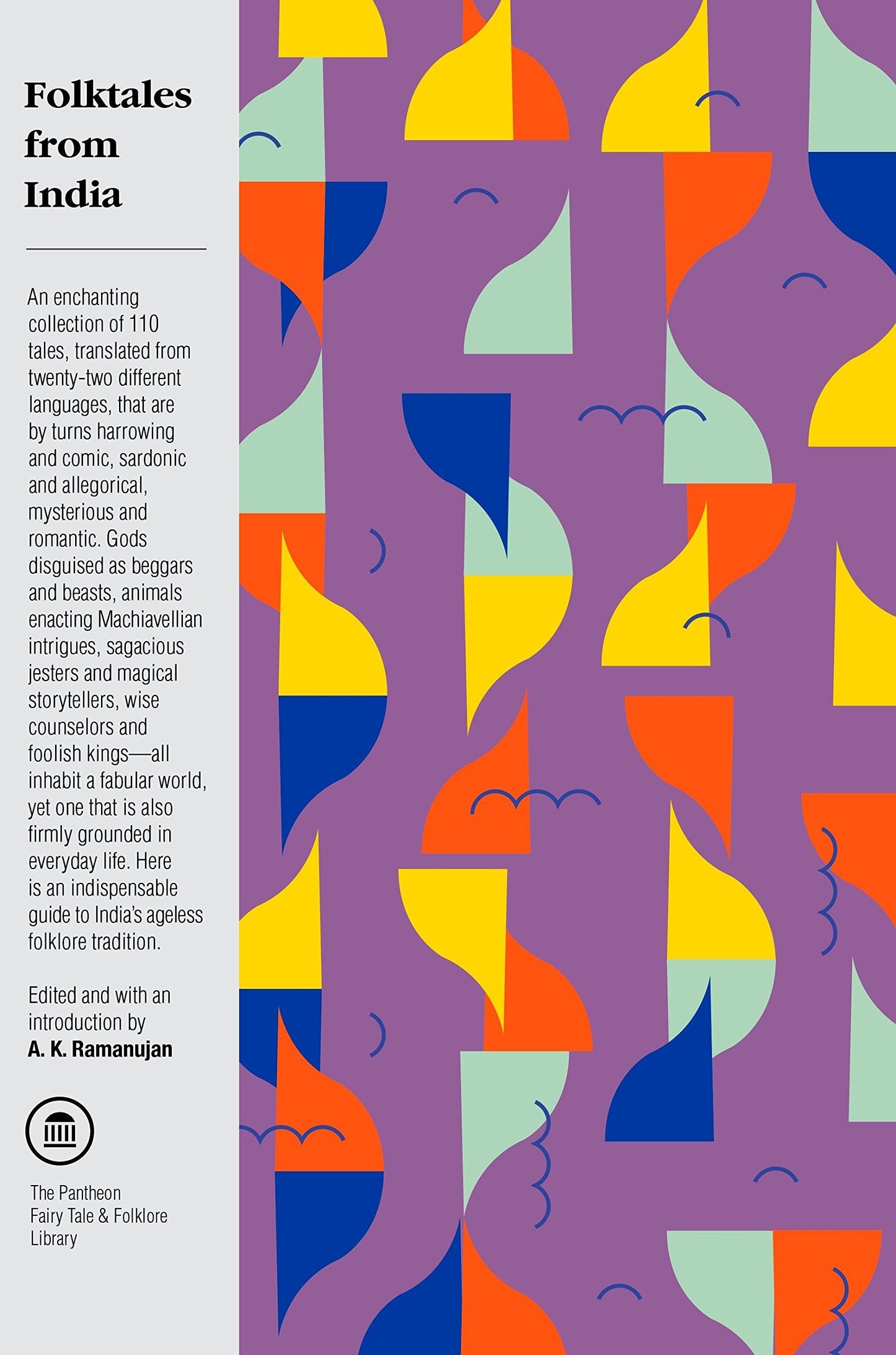 Book cover of Folktales From India by A.K. Ramanujan (Editor/Introduction)