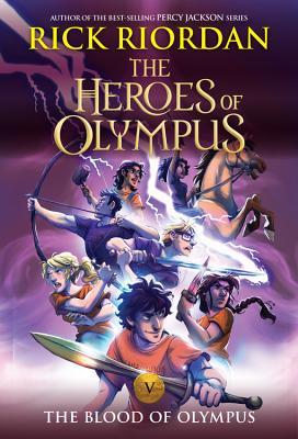 Book cover of The Blood Of Olympus by Rick Riordan