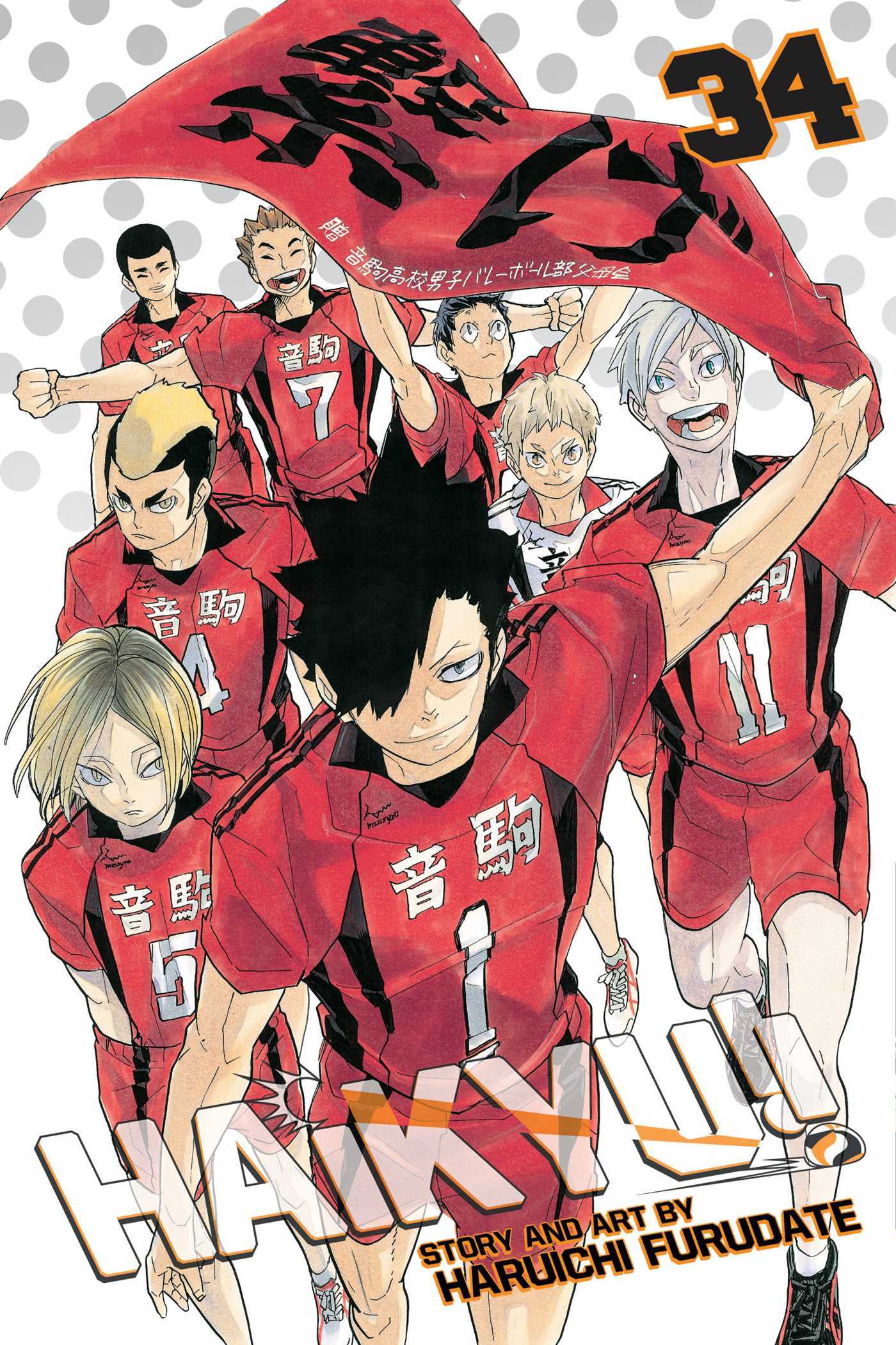 Book cover of Haikyu!!, Vol. 34 by Haruichi Furudate