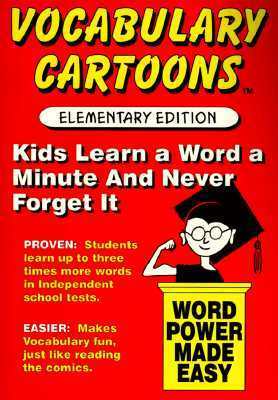 Book cover of Vocabulary Cartoons: Building an Educated Vocabulary With Visual Mnemonics by Sam Burchers, Max Burchers, Bryan Burchers