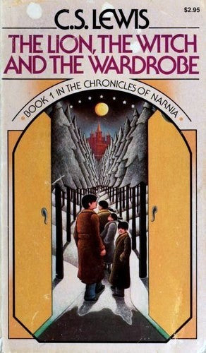 Book cover of The Lion, The Witch And The Wardrobe by C.S. Lewis, Pauline Baynes (Illus.)