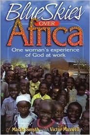 Book cover of Blue Skies Over Africa by Maizie Smyth, Victor Maxwell