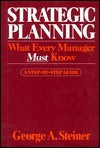 Book cover of Strategic Planning by George A. Steiner