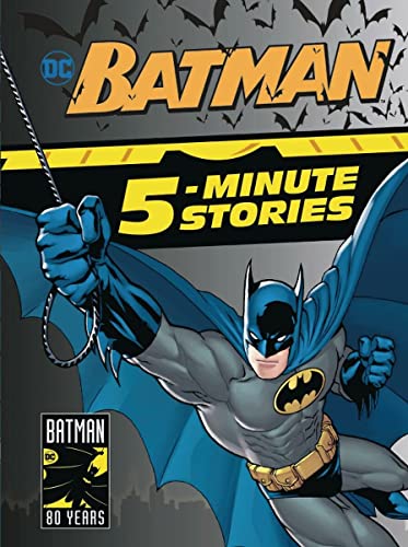 Book cover of Batman 5-Minute Stories by Laurie S. Sutton