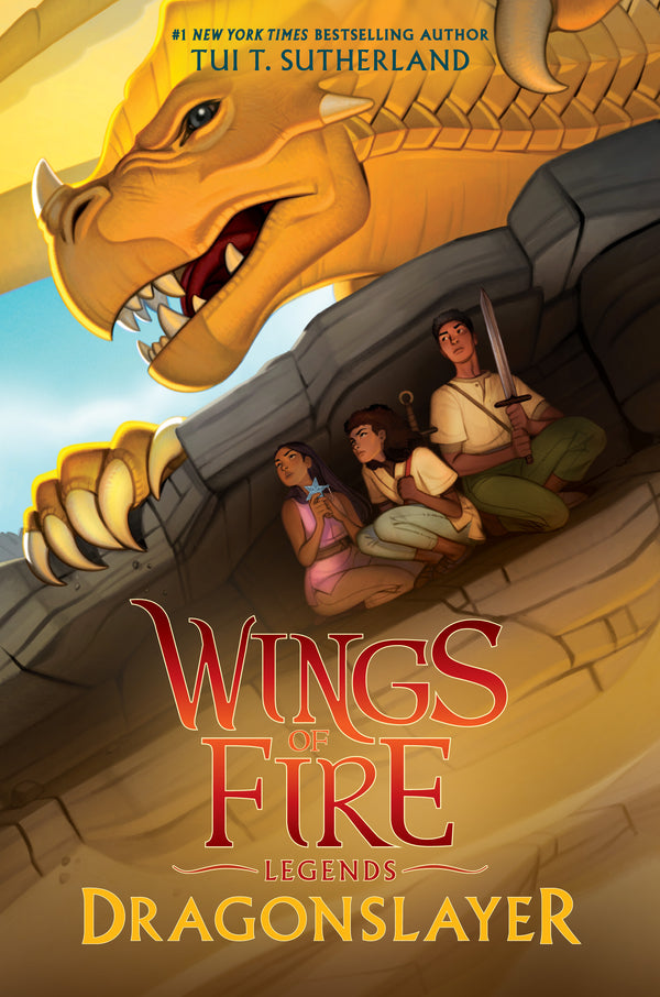 Book cover of Dragonslayer by Tui T. Sutherland
