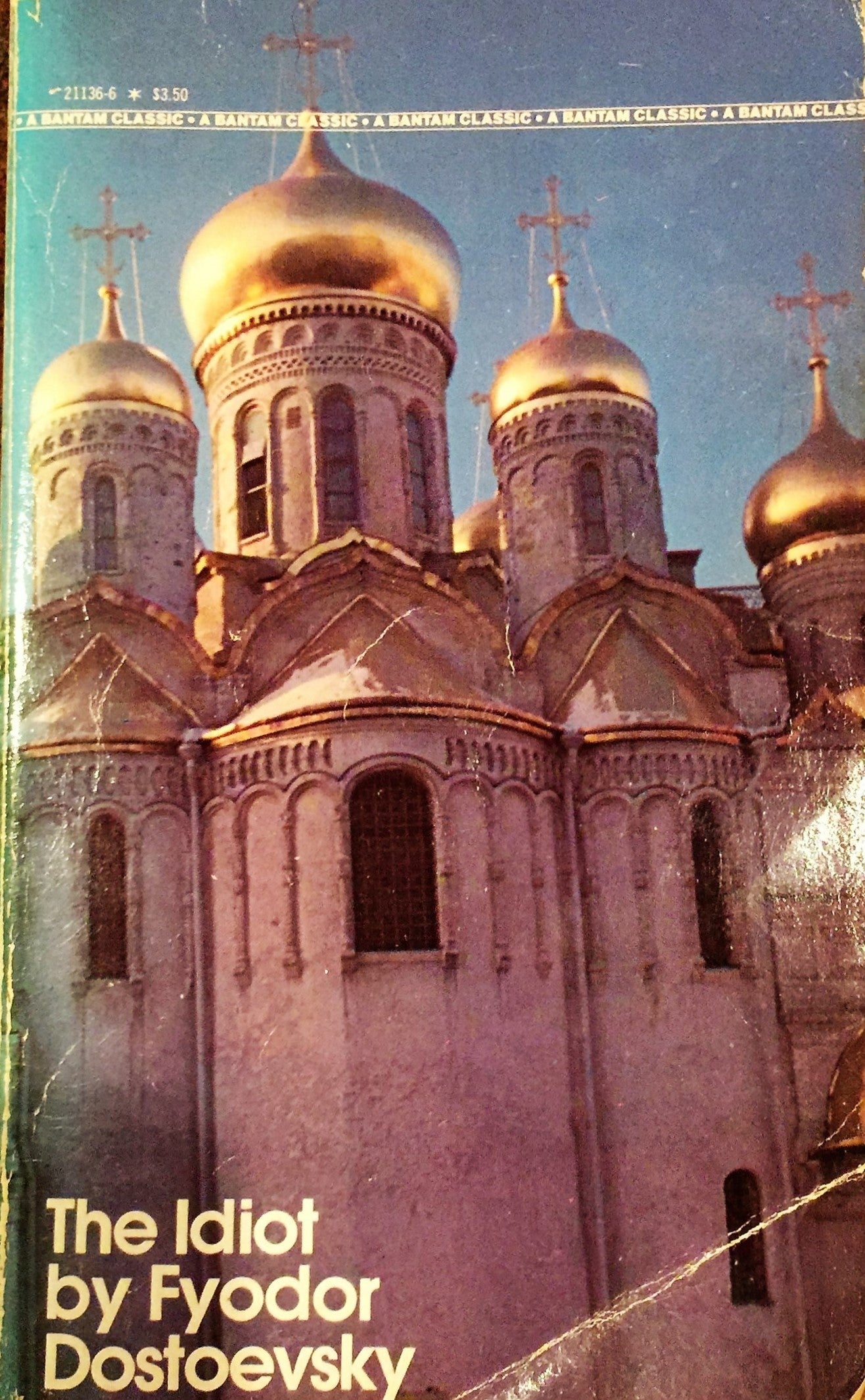 Book cover of The Idiot by Fyodor Dostoevsky
