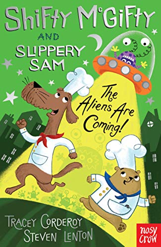 Book cover of The Aliens Are Coming! by Tracey Corderoy