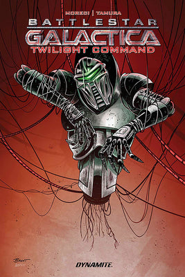 Book cover of Battlestar Galactica: Twilight Command by Michael Moreci, Breno Tamura (Artist)