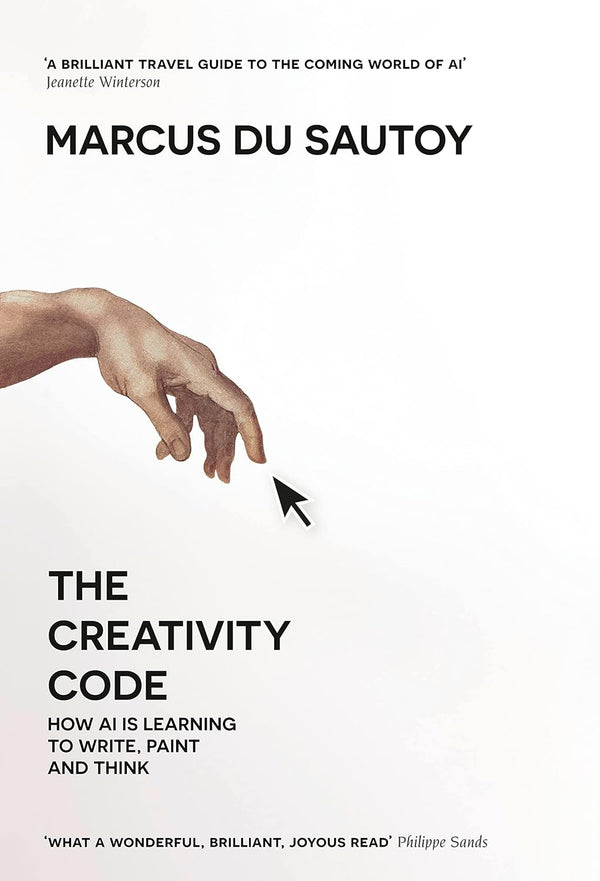 Book cover of The Creativity Code by Marcus du Sautoy