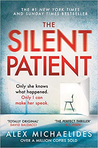 Book cover of The Silent Patient by Alex Michaelides