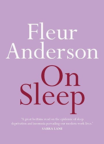 Book cover of On Sleep by Fleur Anderson