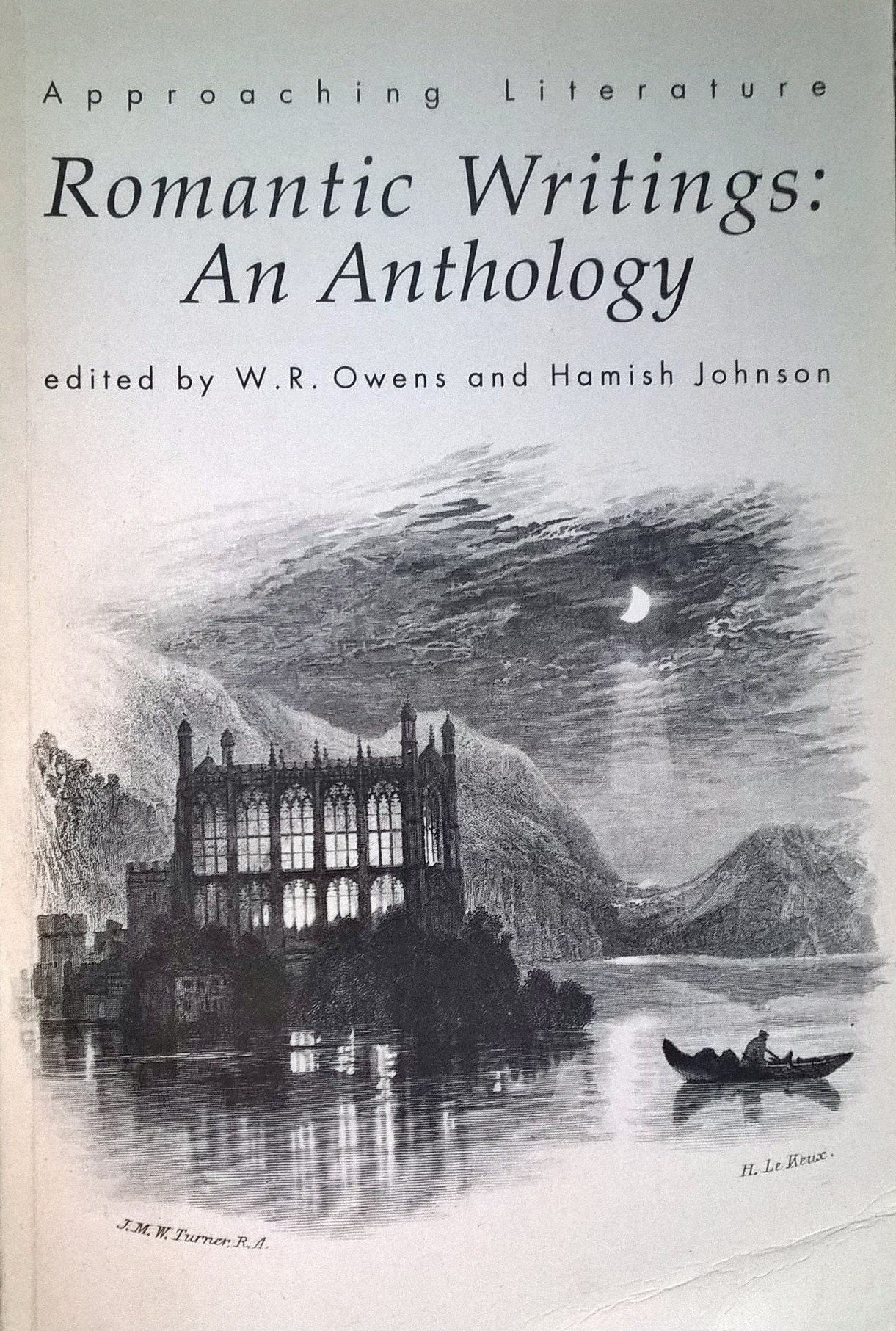 Book cover of Romantic Writings: An Anthology by W.R. Owens