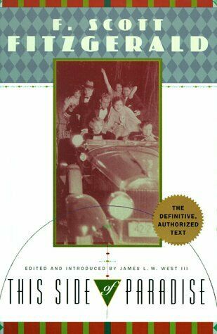 Book cover of This Side Of Paradise by F. Scott Fitzgerald
