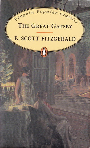 Book cover of The Great Gatsby by F. Scott Fitzgerald