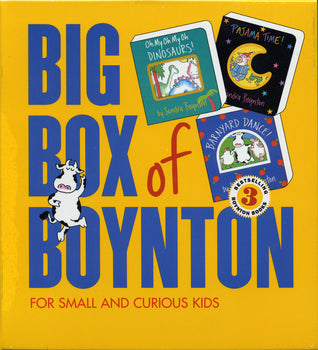 Book cover of Big Box Of Boynton Set 1!: Barnyard Dance! Pajama Time! Oh My Oh My Oh Dinosaurs! by Sandra Boynton