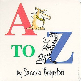 Book cover of A To Z by Sandra Boynton