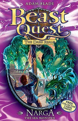 Book cover of Narga The Sea Monster by Adam Blade