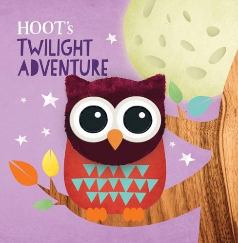 Book cover of Hoot's Twilight Adventure Puppet Book by Rowena Blyth