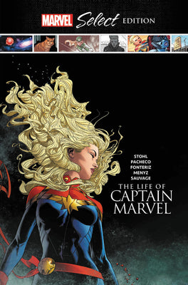 Book cover of The Life of Captain Marvel by Margaret Stohl