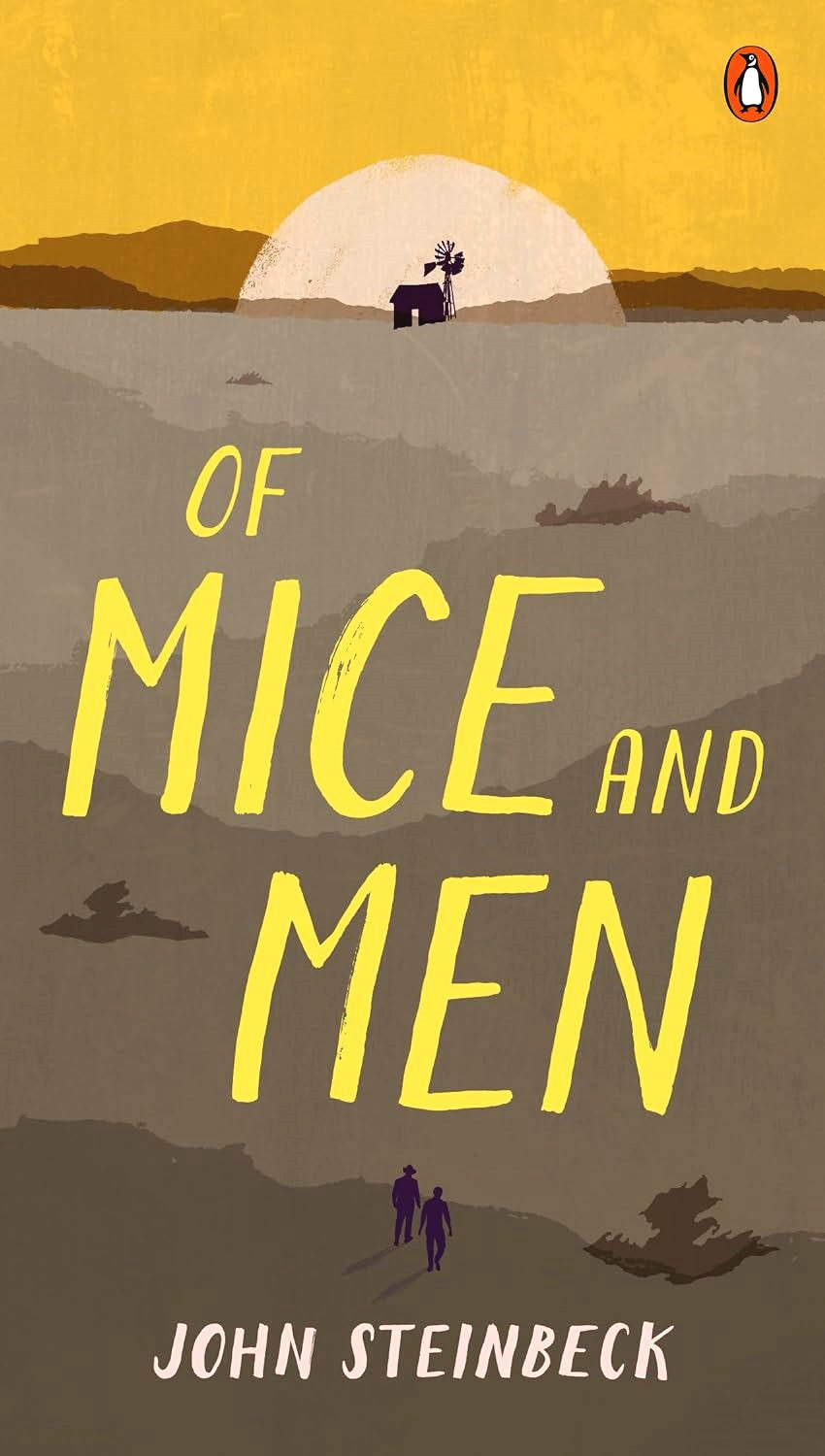 Book cover of Of Mice And Men by John Steinbeck