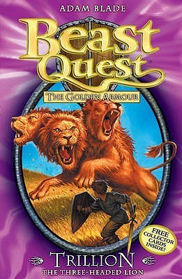 Book cover of Trillion The Three-Headed Lion by Adam Blade