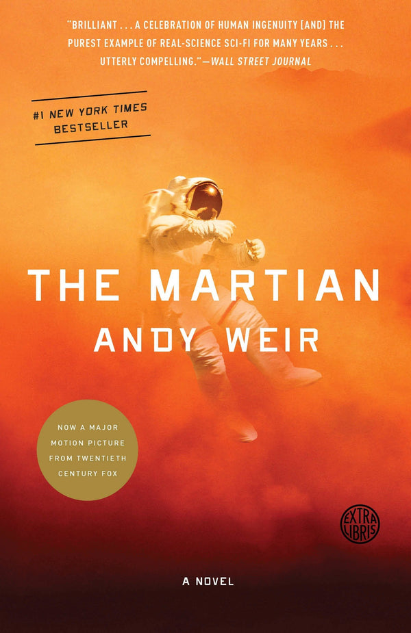 Book cover of The Martian by Andy Weir
