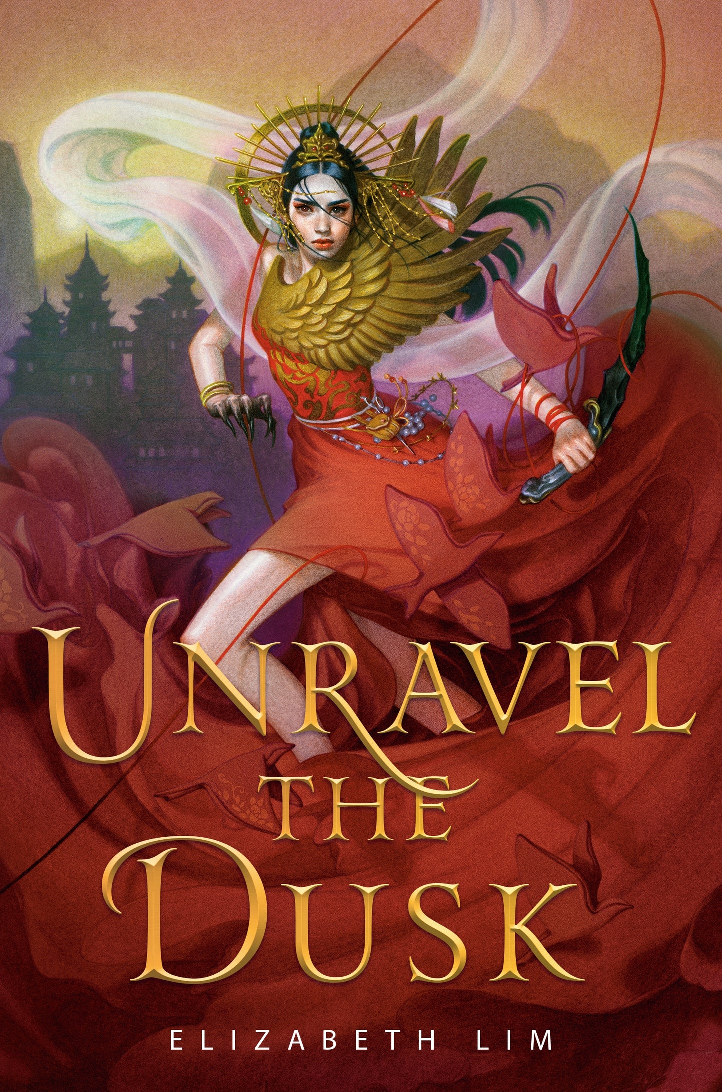 Book cover of Unravel The Dusk by Elizabeth Lim