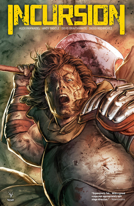 Book cover of Incursion by Alex Paknadel (Co-Writer), Andy Diggle (Co-Writer), Doug Braithwaite (Illus.)