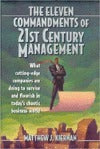 Book cover of The Eleven Commandments Of 21st Century Management by Matthew J. Kiernan
