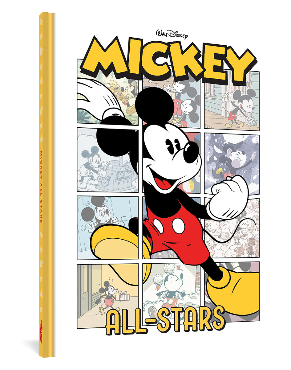 Book cover of Mickey All-Stars by Giorgio Cavazzano, Marco Rota, Nicolas Kéramidas