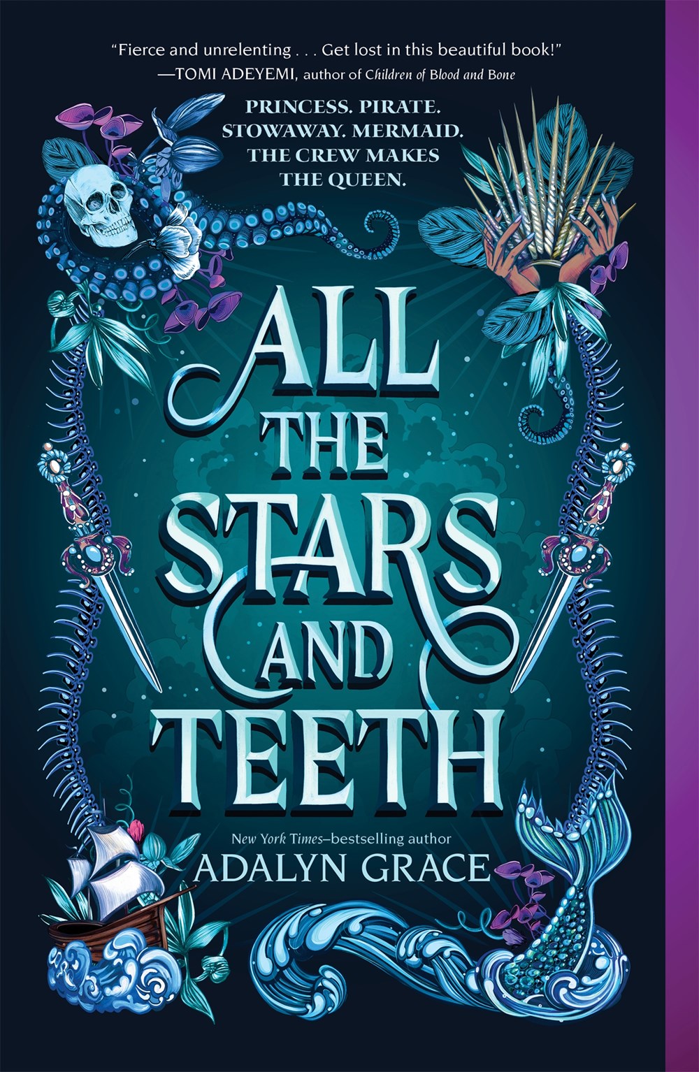 Book cover of All The Stars And Teeth by Adalyn  Grace