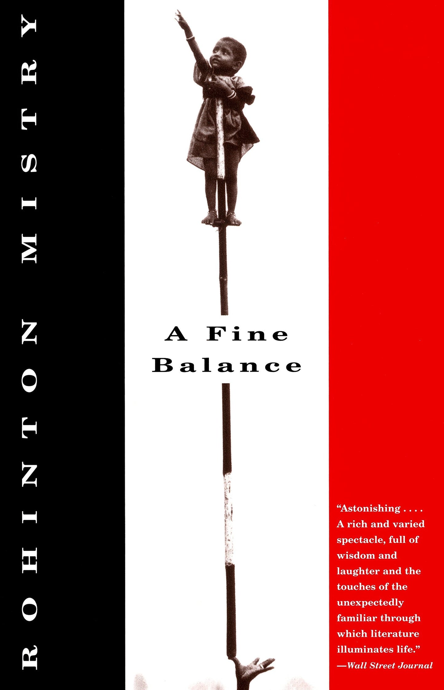 Book cover of A Fine Balance by Rohinton Mistry