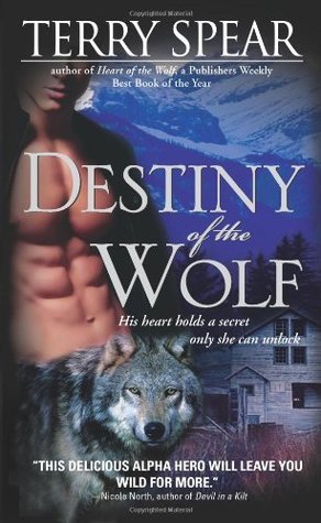 Book cover of Destiny of the Wolf by Terry Spear
