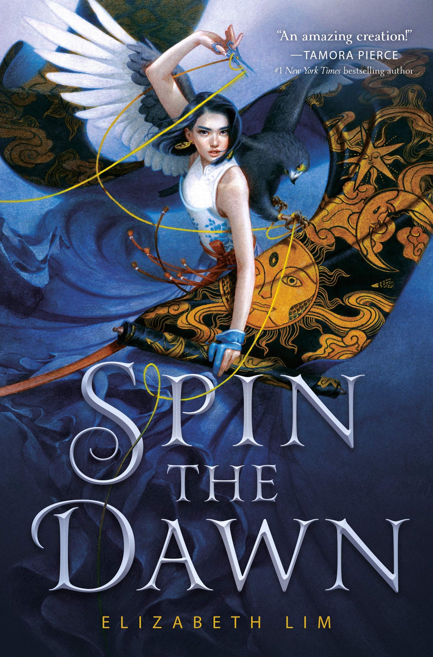 Book cover of Spin The Dawn by Elizabeth Lim