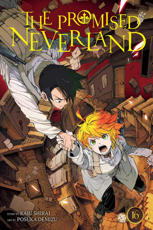 Book cover of The Promised Neverland, Vol. 16 by Kaiu Shirai, Posuka Demizu (Illus.)