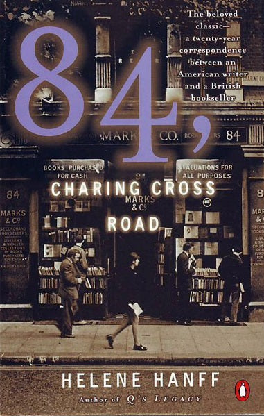 Book cover of 84, Charing Cross Road by Helene Hanff