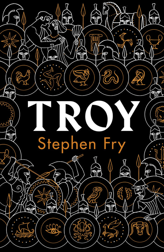 Book cover of Troy by Stephen Fry