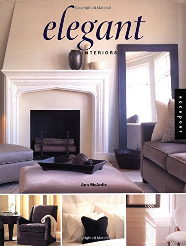 Book cover of Elegant Interiors by Ann McArdle
