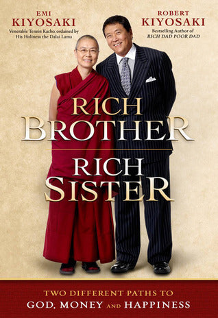 Book cover of Rich Brother Rich Sister by Robert T. Kiyosaki
