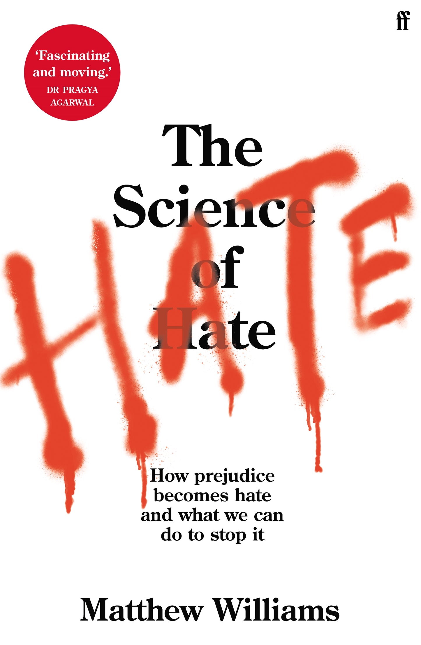 Book cover of The Science of Hate by Matthew          Williams