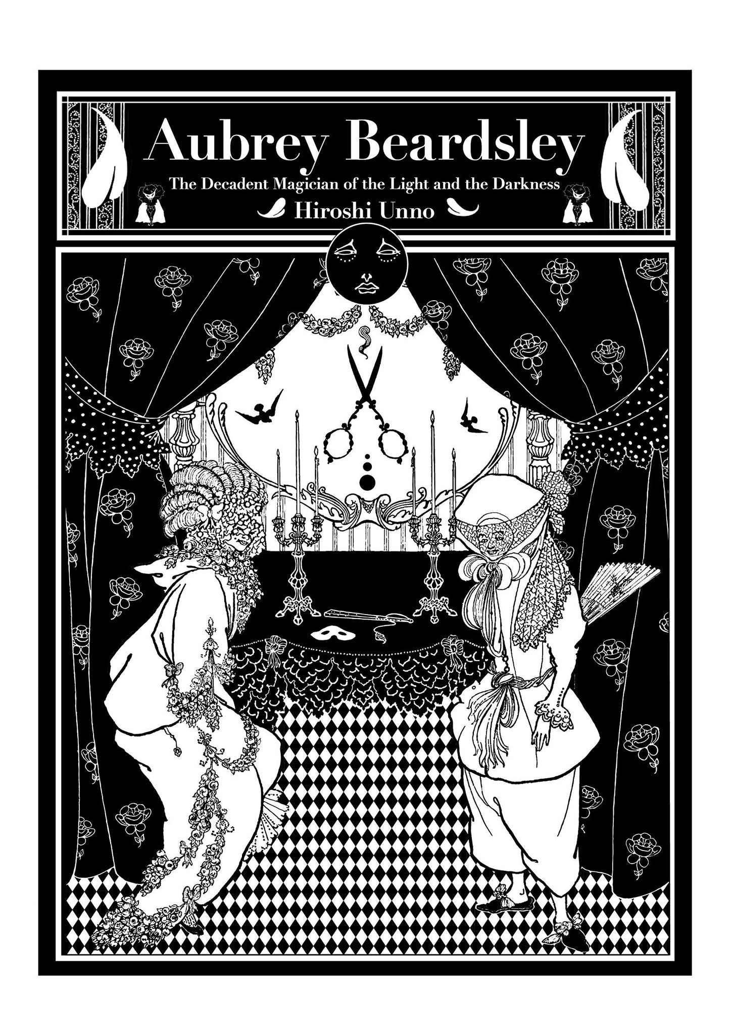 Book cover of Aubrey Beardsley by Hiroshi Unno
