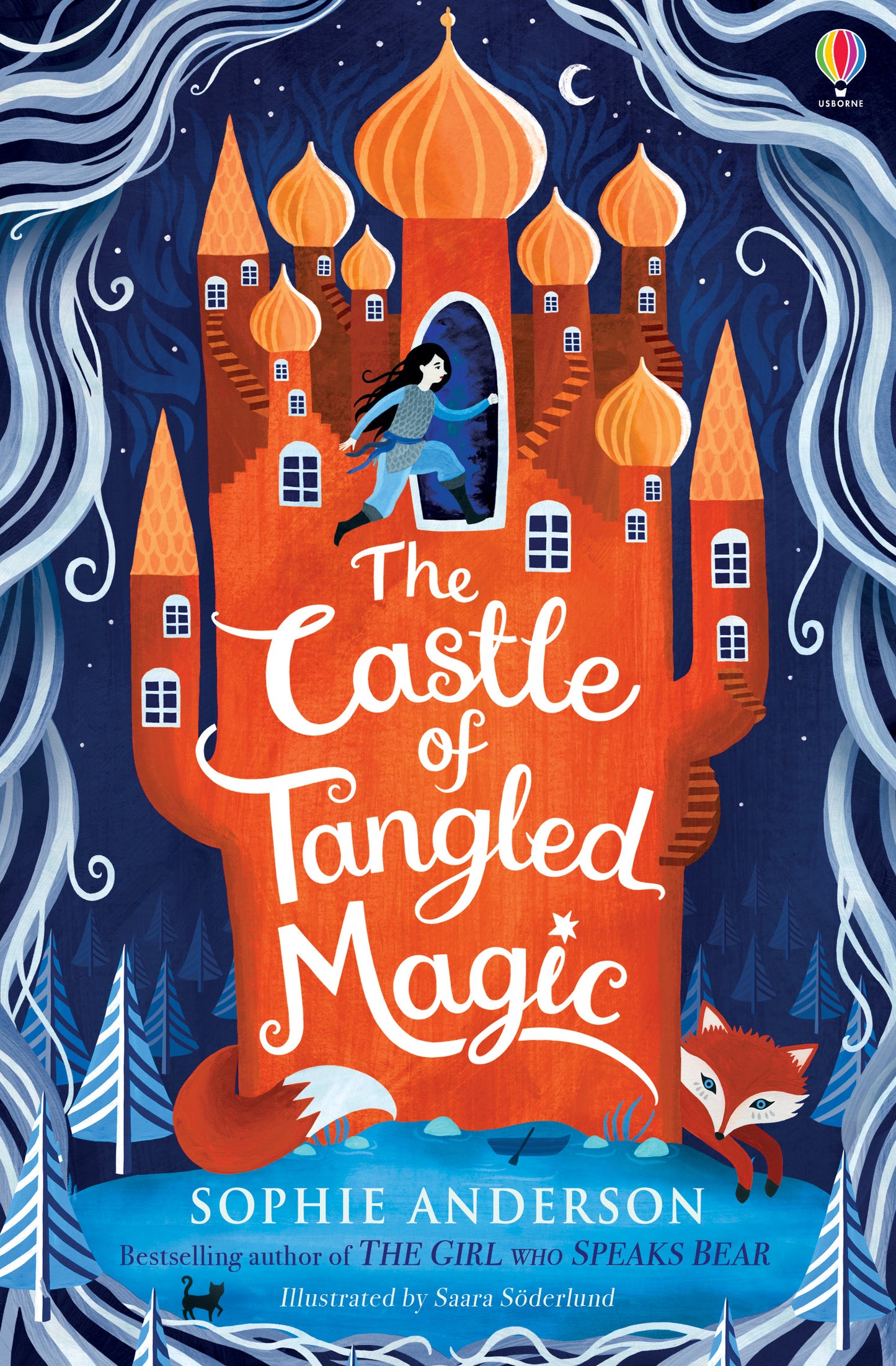 Book cover of The Castle Of Tangled Magic by Sophie   Anderson, Saara Soderlund (Illus.)