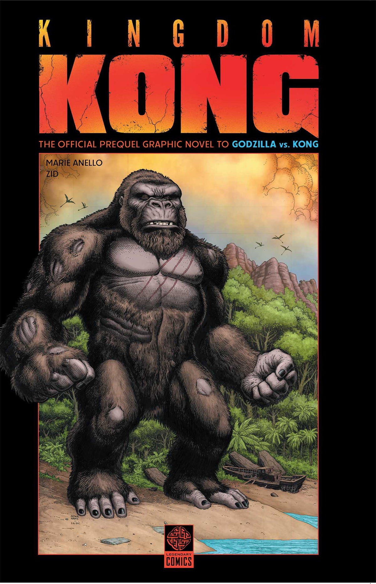 Book cover of Kingdom Kong by Marie Anello, Zid (Illus.)