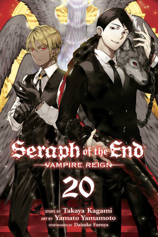 Book cover of Seraph Of The End: Vampire Reign, Vol. 20 by Takaya Kagami, Yamato Yamamoto (Illus.), Daisuke Furuya (Contrib.)