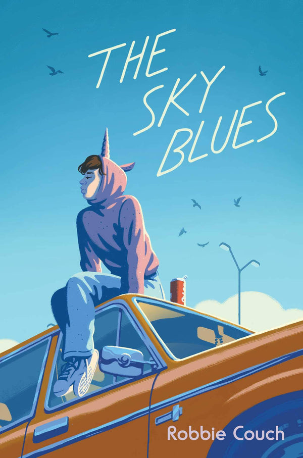 Book cover of The Sky Blues by Robbie Couch
