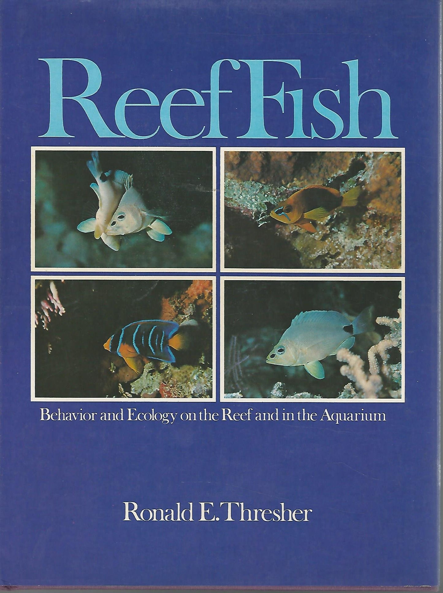 Book cover of Reef Fish: Behavior And Ecology On The Reef And In The Aquarium by Ronald E Thresher