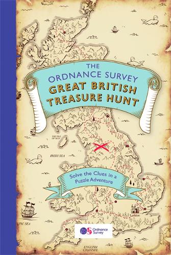 Book cover of The Ordnance Survey Great British Treasure Hunt by Ordnance Survey