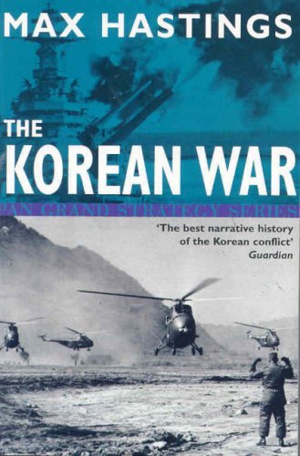 Book cover of The Korean War by Max Hastings